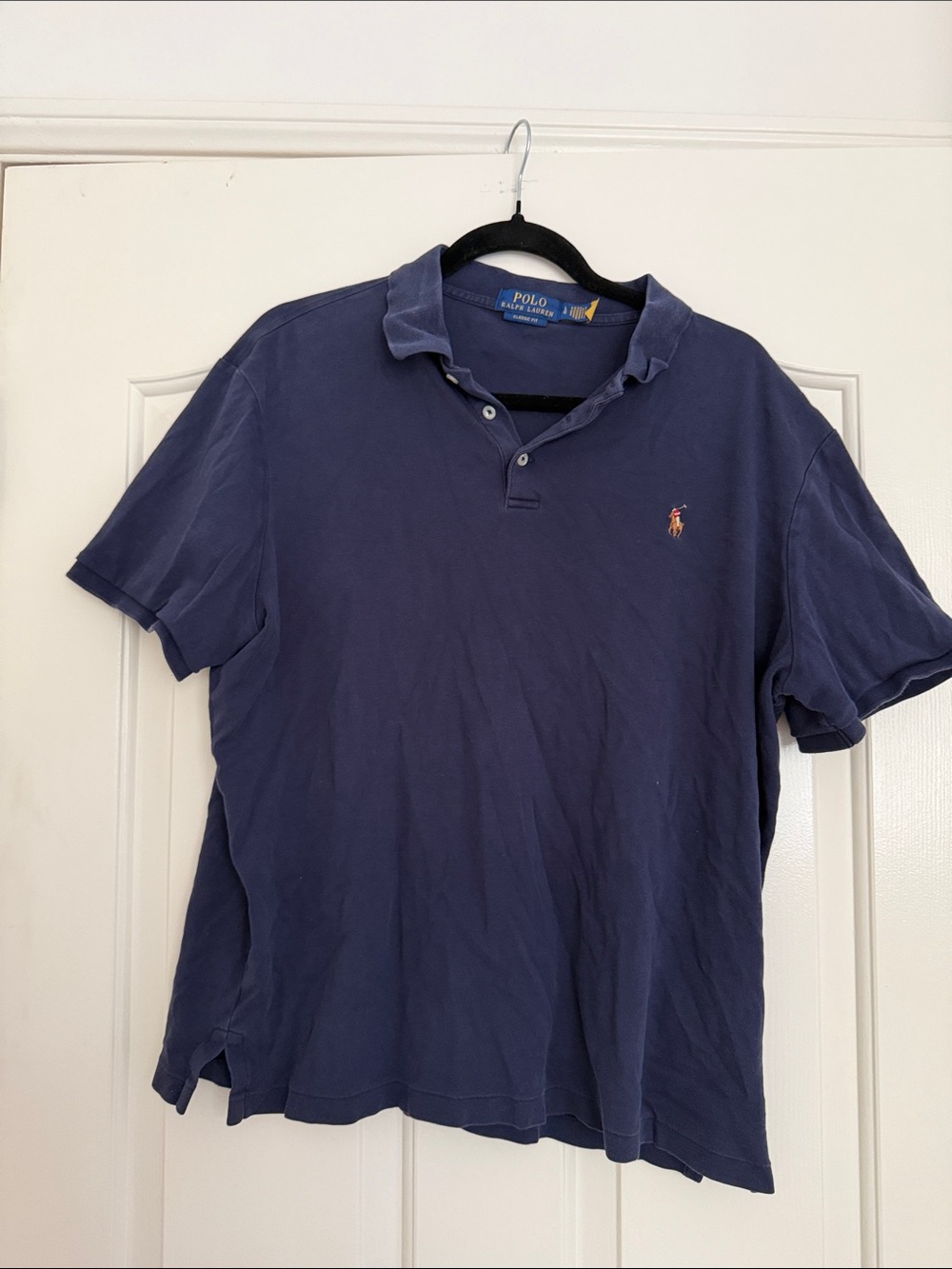 Polo by Ralph Lauren Navy Blue Short-Sleeve Polo Shirt